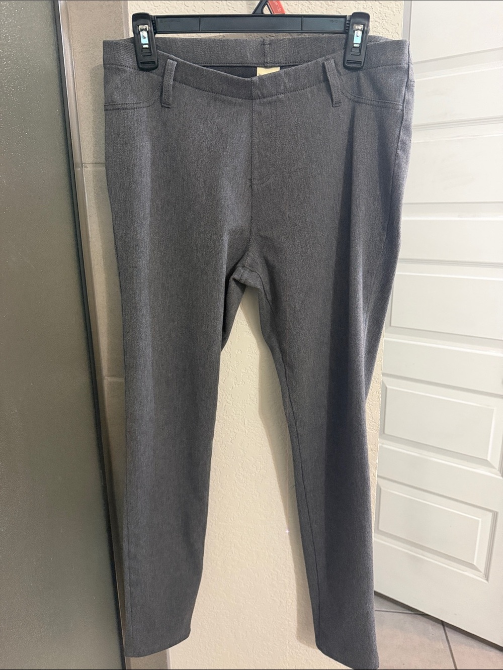 Faded Glory Gray Straight Leg Dress Pants